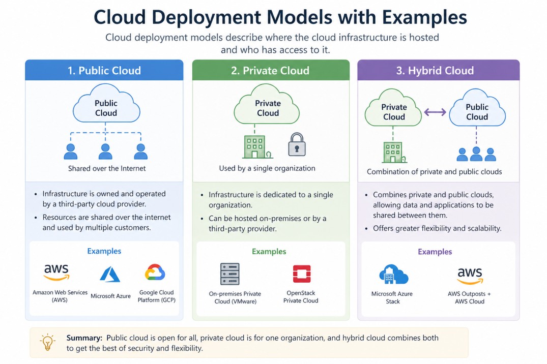 cloud deployment models with examples